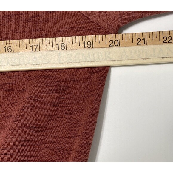 Prana Dress Medium Long Sleeve Sunrise Glogg Dark Mauve Womens Recycled Knit NWT - Picture 7 of 11